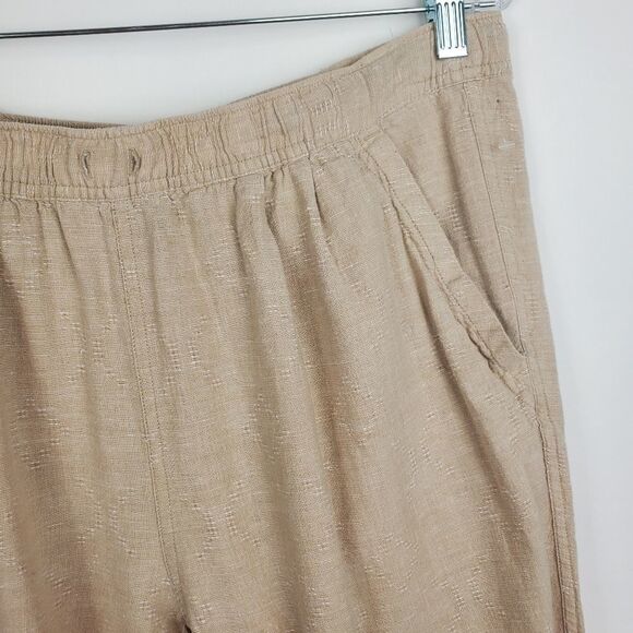PATAGONIA Pull On Pants Ankle Cropped Stretchy Pockets Semi Sheer Lightweight - Picture 2 of 7